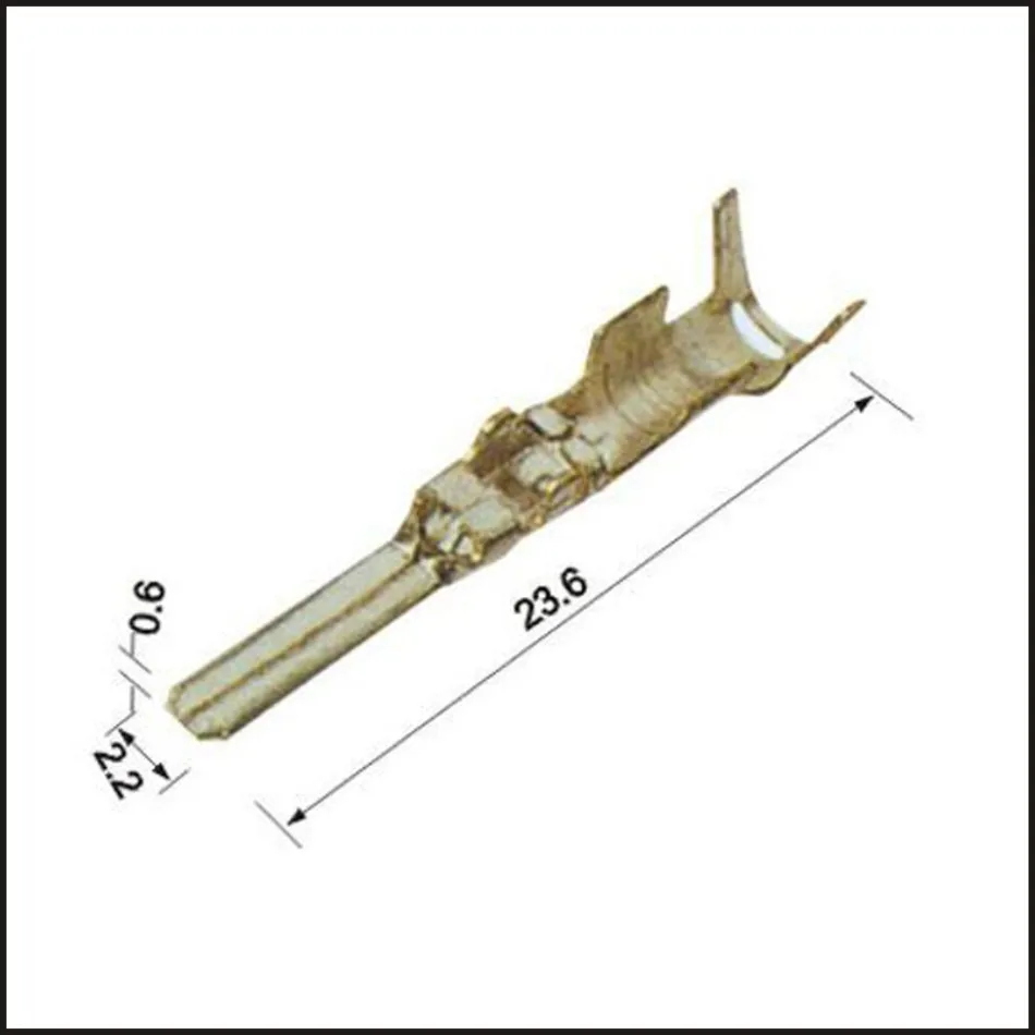 Бесплатная доставка 100 шт. автомобиль Мужской разъем проводки разъема Вилки