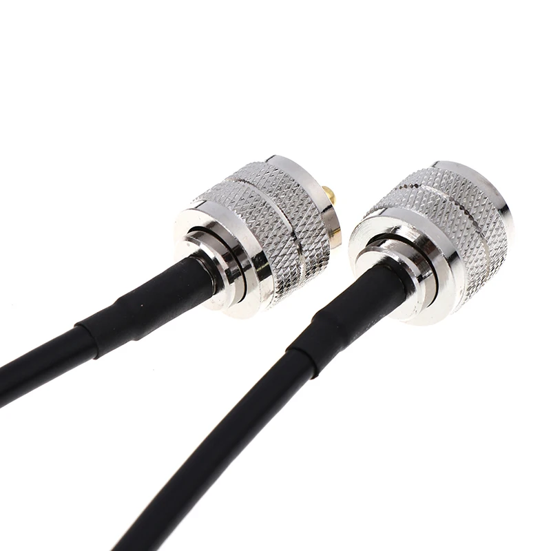 50 см UHF PL259 Разъемы штекер коаксиальный отрезок Соединительный кабель Шнур RG58