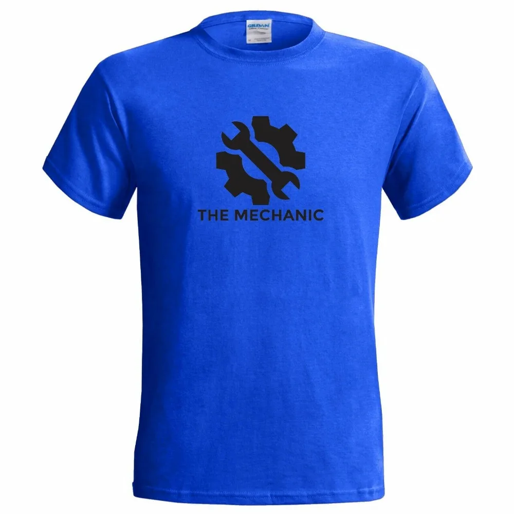 Мужская футболка с логотипом механика машинками для ремонта гаража отца дедушки