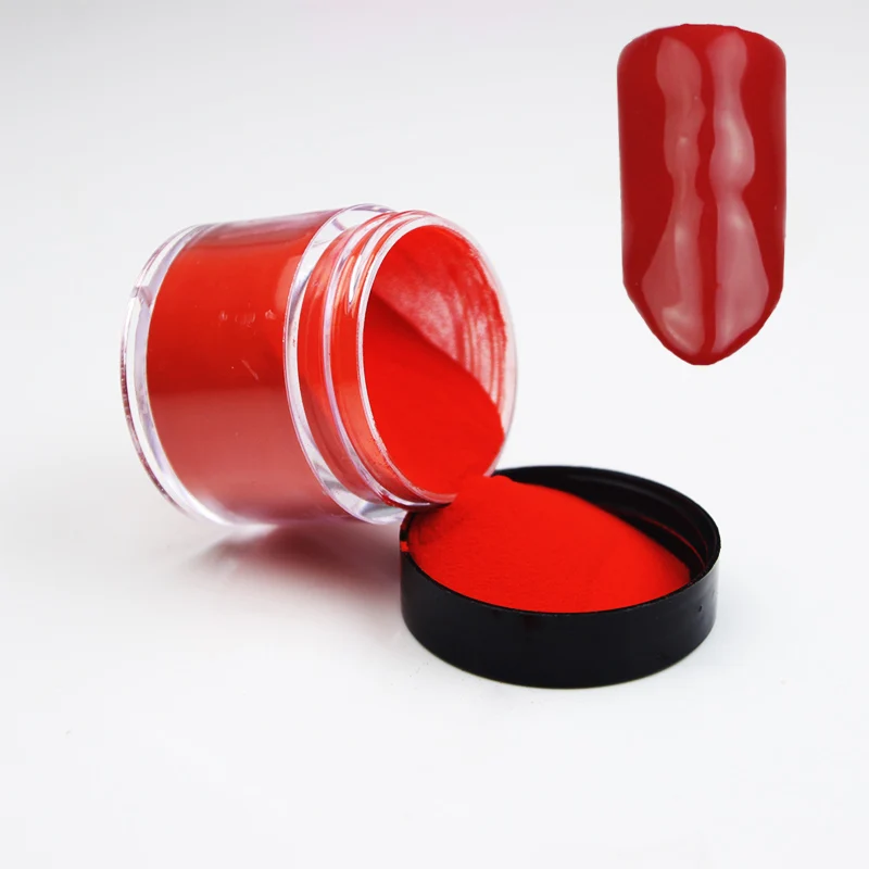 fire red powder Акриловый порошок для ногтей 30 г FORPRETTY Acrilico Liquid acryl Poeder Gel Para U As Polvo color Po Coupe Capsule Ongle - Цвет: fire red powder