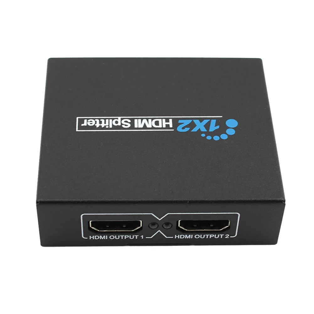 1x2 HDMI сплиттер удлинитель 2 порта HDMI аудио видео v1.3b 1080p сплиттер адаптер для HD ТВ PS3 3D дисплей HDMI сплиттер удлинитель