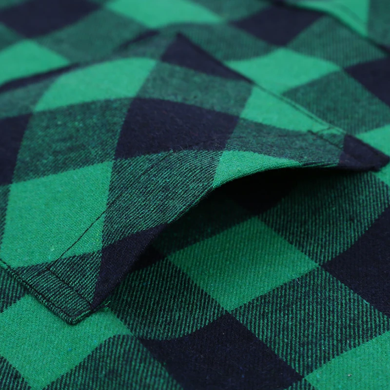 Мужская приталенная рубашка FillenGudd красно-черная Повседневная в клетку с