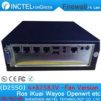 cheap barebone firewall router server with dc12v single power input support vga display output