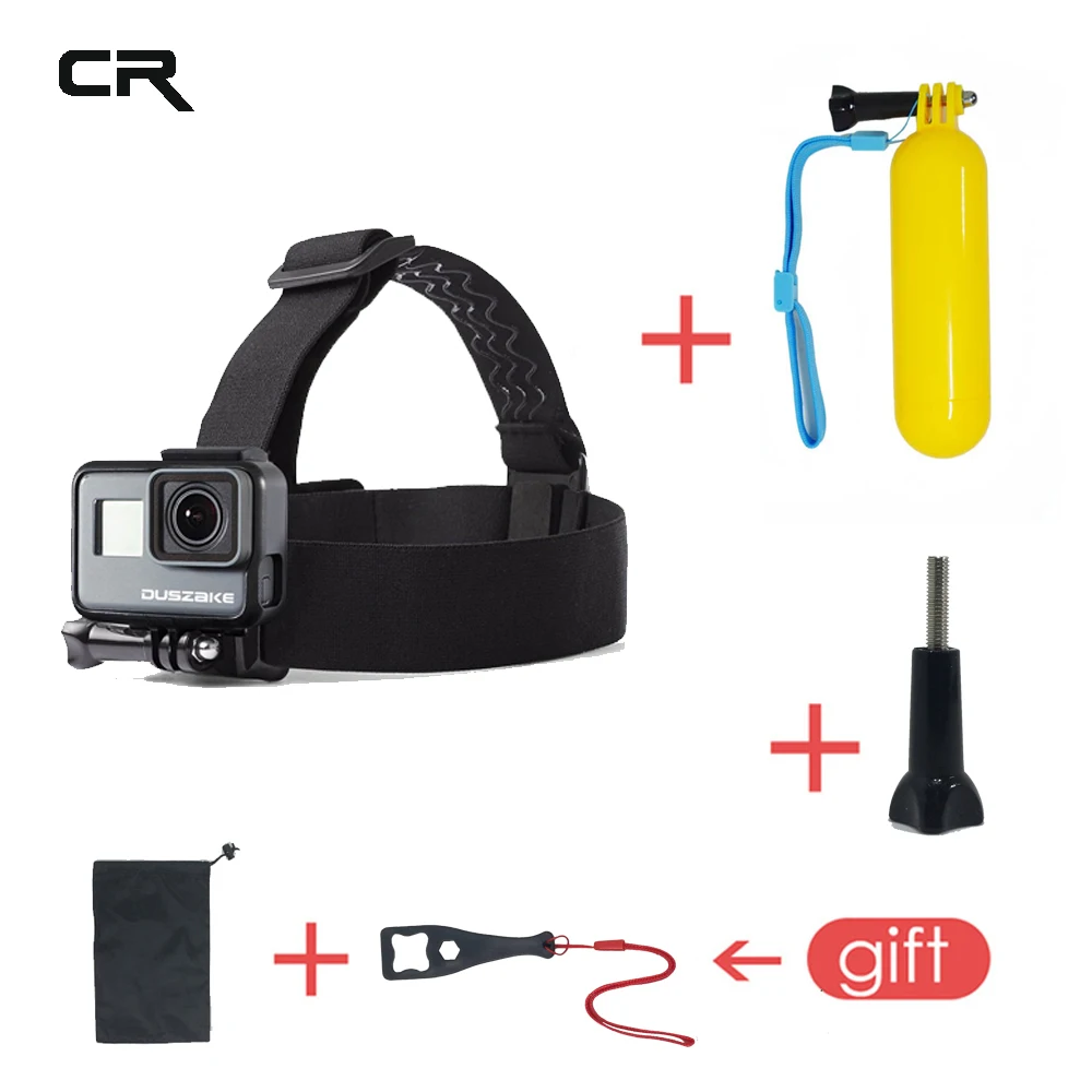 Головной ремень для Gopro Hero 6 5 аксессуары головной жгут Go Pro hero Eken H9 экшн камеры Xiaomi
