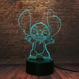 Трицератопс динозавр 3D иллюзия Лампа 7 цветов Изменение дистанционного сенсорный светодиодный ночной Светильник дети Lampara Детские спальные декора подарки на Рождество