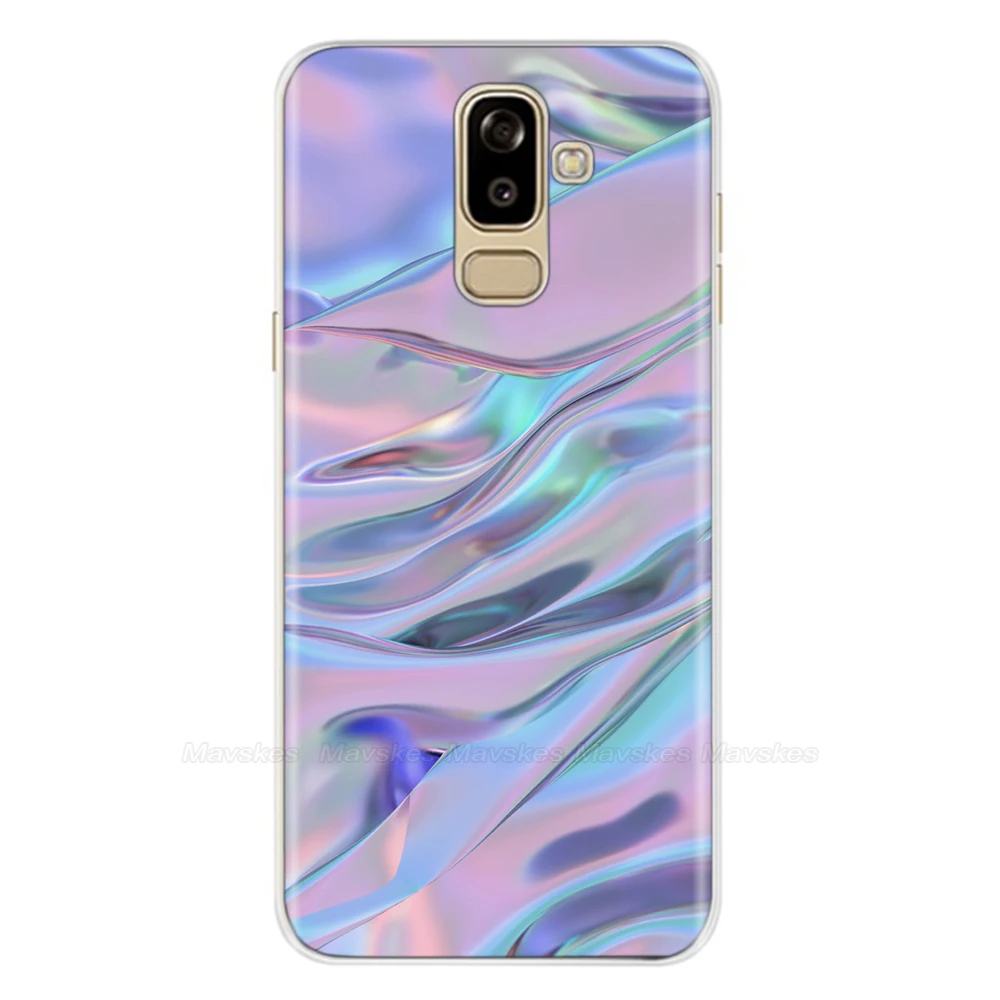 Для чехол для samsung Galaxy J8 чехол j800f j810f sm-j810f крышка цветами окрашены защитный чехол для телефона для samsung J8 чехол - Цвет: 20