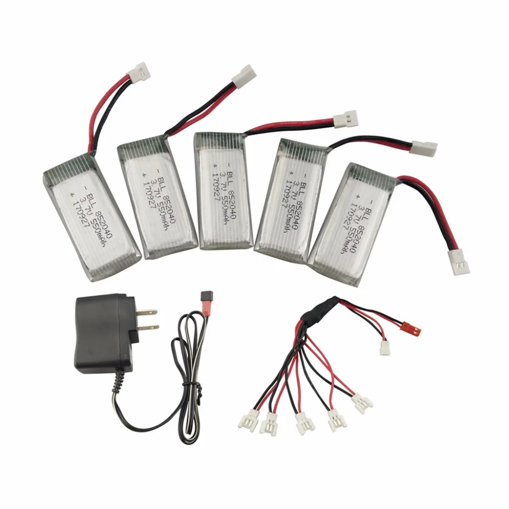 5 шт. 3 7 V 550mah литиевая батарея US регулируемое зарядное устройство для JXD 523 523W