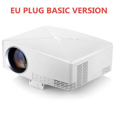 EUPLUG BASIC VERSION VIVIBRIGHT C80 до ЖК-проектор домашний кинотеатр HDMI 1500 люмен Amlogic S905X поддержка 1080P USB Android Bluetooth 4,0 для ноутбука - Цвет: EUPLUG BASIC VERSION