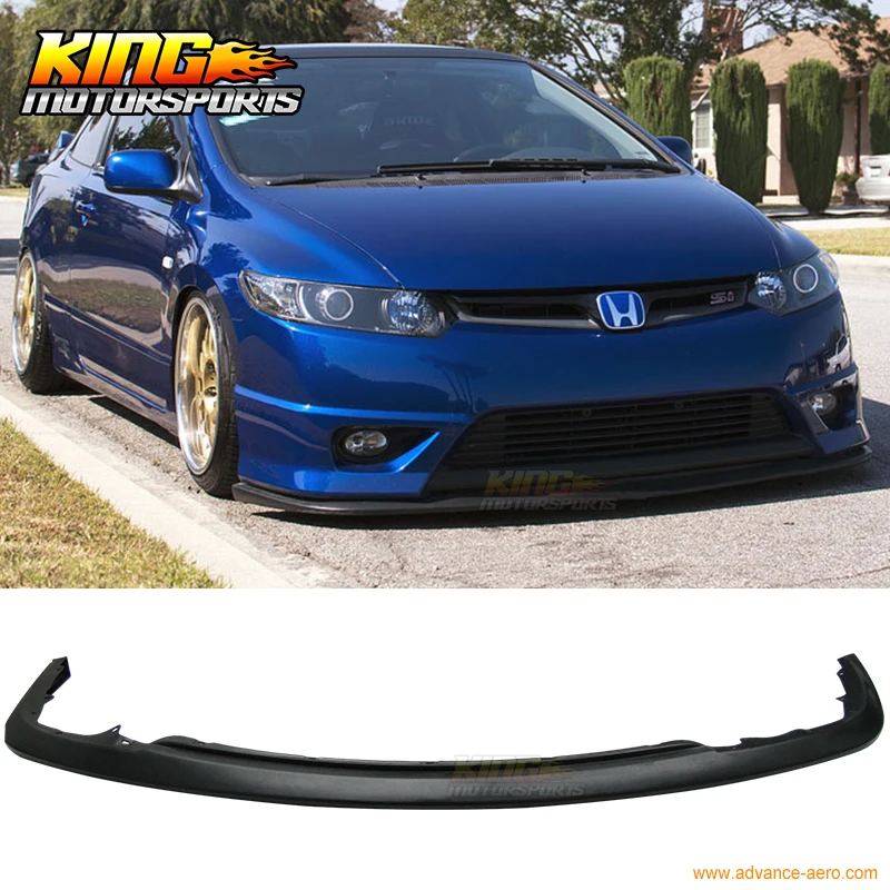 Разветвитель для Honda Civic 4Dr Fa Fd C подходит 09 11 C|splitter|splitter frontsplitter lip |