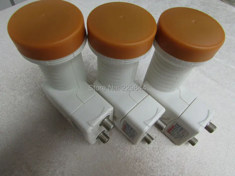 Универсальный две конвертора ku-диапазона двойной выход LNB/lnbf 0.1db для спутникового