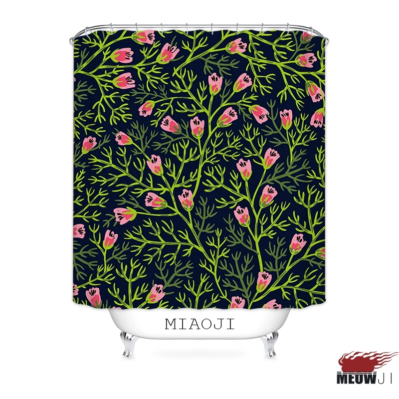[MIAOJI] красивый ботанический сад элегантный цветочный художественный узор