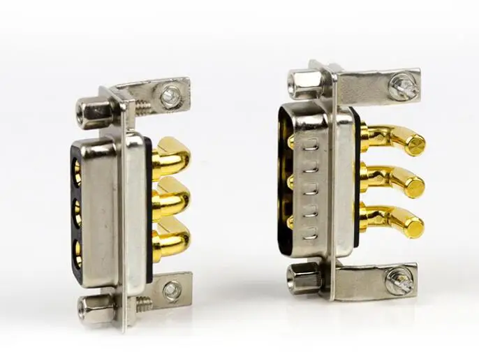 

1pairs Power Connector 3W3 Needle D-SUB Male/Female 3 Core D Mixed Current 40A Plug Wire