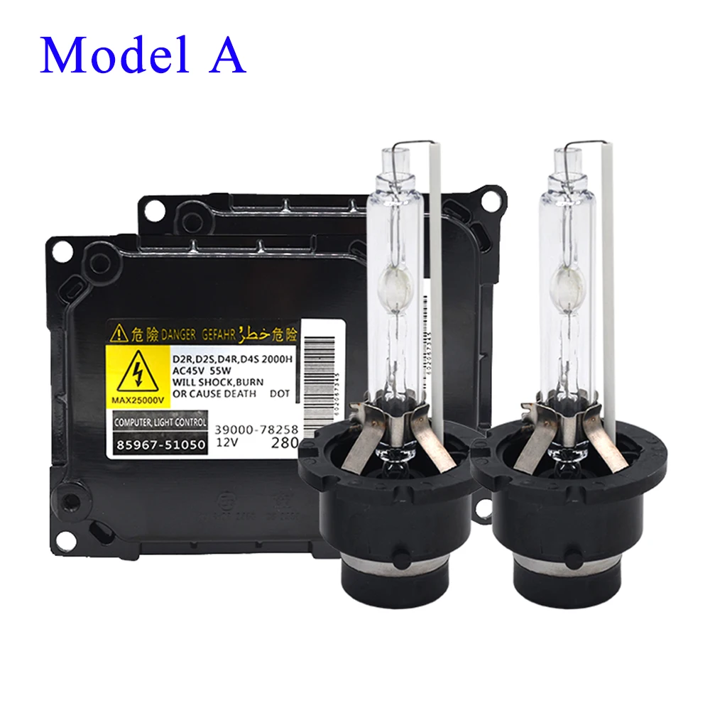 SKYJOYCE оригинальный 35 Вт 55 Xenon D2S D4S HID Комплект 4300K 5000K 6000K D2R D4R лампа Автомобильная