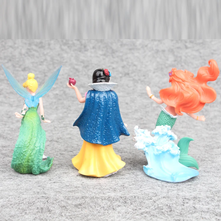 Экшн фигурка из пвх Disney игрушечные принцессы 5 шт./компл. 10 12 см Белоснежка
