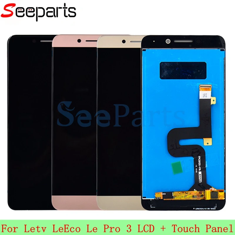 ЖК дисплей для Letv LeEco Le Pro 3 X725 X727 X720 кодирующий преобразователь сенсорного экрана