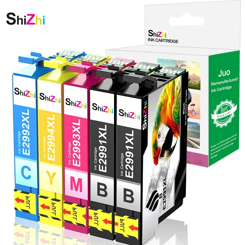 SHIZHI Замена чернильных картриджей для Epson 29 29XL XP 255 452 352 245 342 247 442 235 432 332|Чернильные