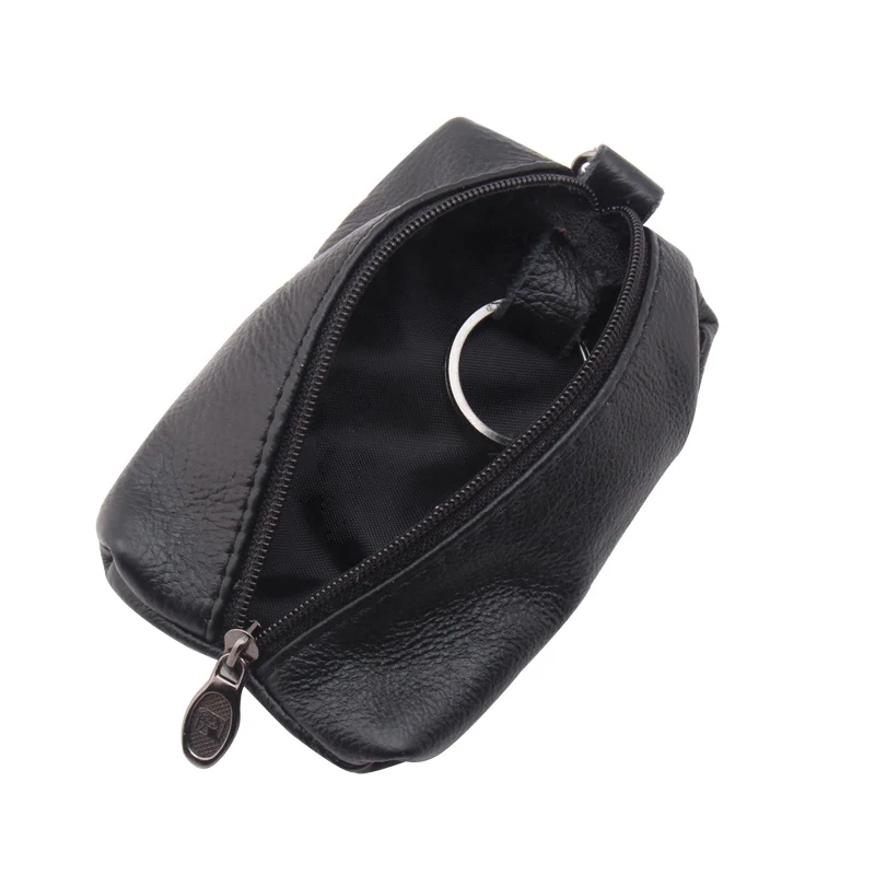 Винтажный кошелек для ключей ручной работы 100% Натуральная воловья кожа чехол