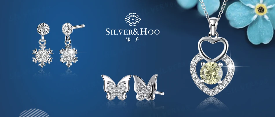 SILVERHOO 925 пробы Серебряное ожерелье с подвеской в виде Луны, цепочка для свитера, CZ Тройная цепочка, подарок для женщин и девочек, хорошее ювелирное изделие, колье