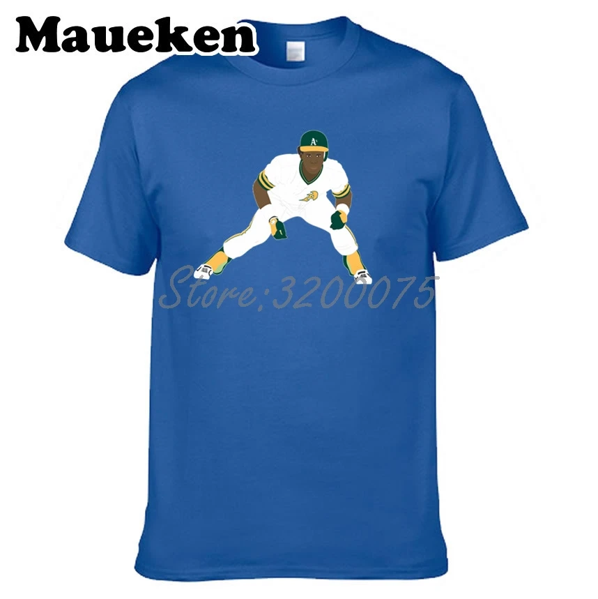 Мужская футболка Oakland 35 Rickey Henderson одежда для любителей легкой атлетики подарок с