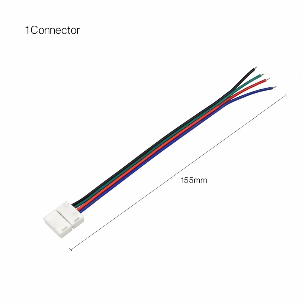 5 шт./лот 4Pin 10 мм RGB светодиодные ленты Разъем сварочный разъем