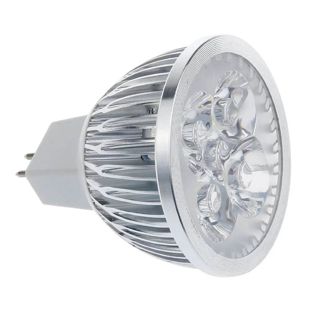 MR16 светодиодный прожектор GU5.3 400lm 12V холодный белый 6000K 50W галогенная лампа замена 6W Светодиодный прожектор 10 шт./партия