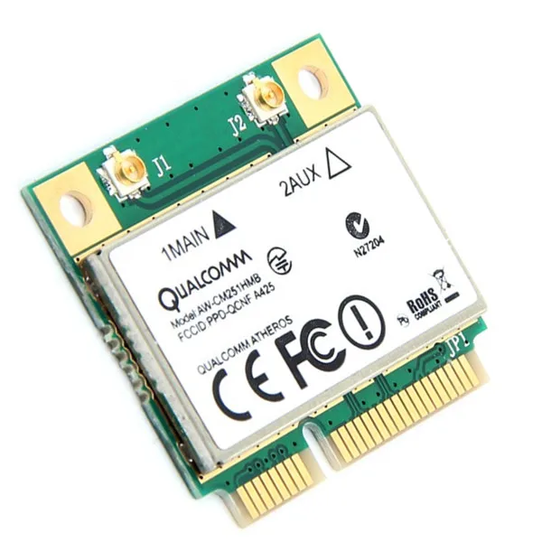 Беспроводной двухдиапазонный адаптер переменного тока для Qualcomm Atheros QCA9377 Mini PCI-E