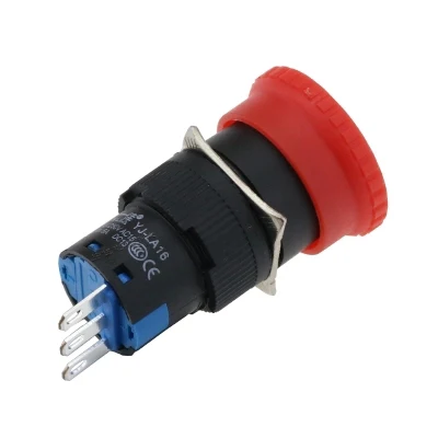 LA16-11ZS emergency push button switch 16mm | Обустройство дома
