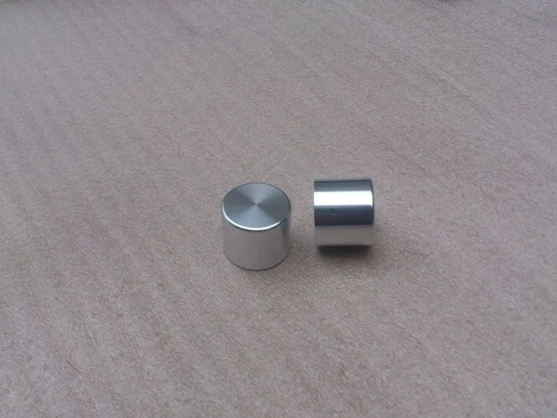 

Amplifier chassis accessories ys052 Aluminum Knob Silver / black Diameter 30mm height 25mm