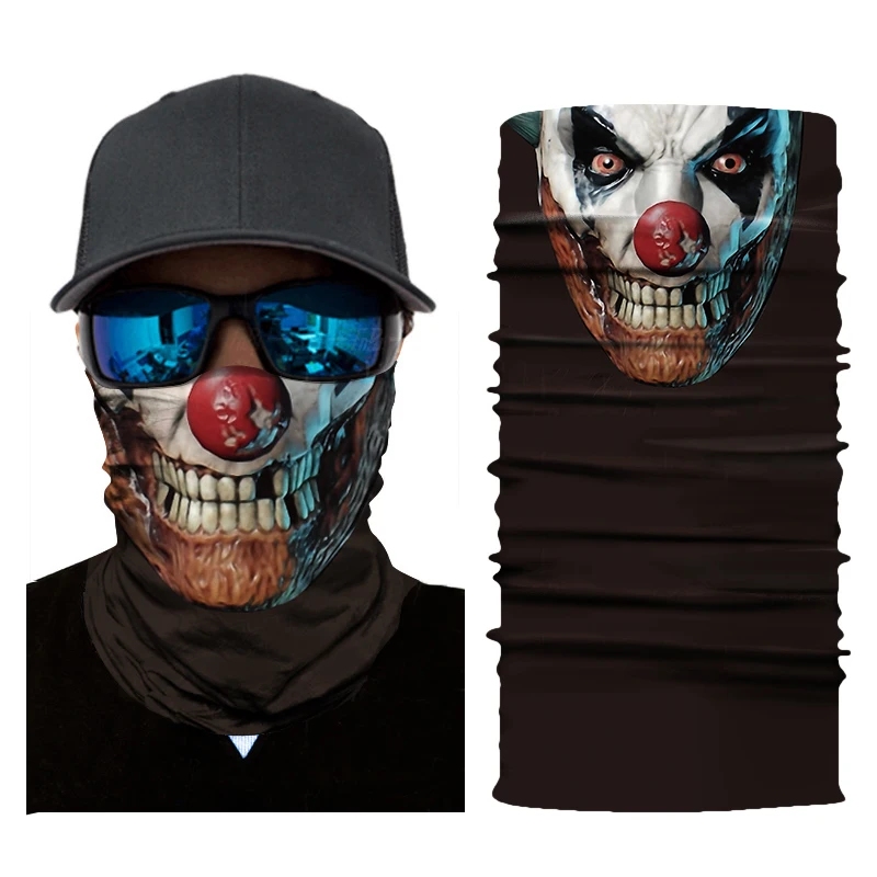Мотоциклетная маска байкера Балаклава для лица унисекс e маски с черепом банданы