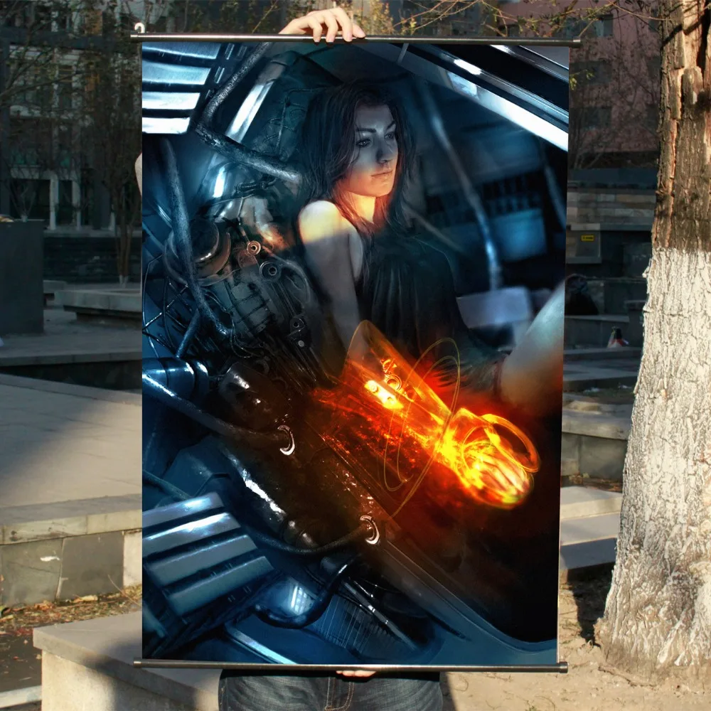 &quotМассового effect3&quot HD игры свитки о фильме стены Стикеры Баннеры Висячие