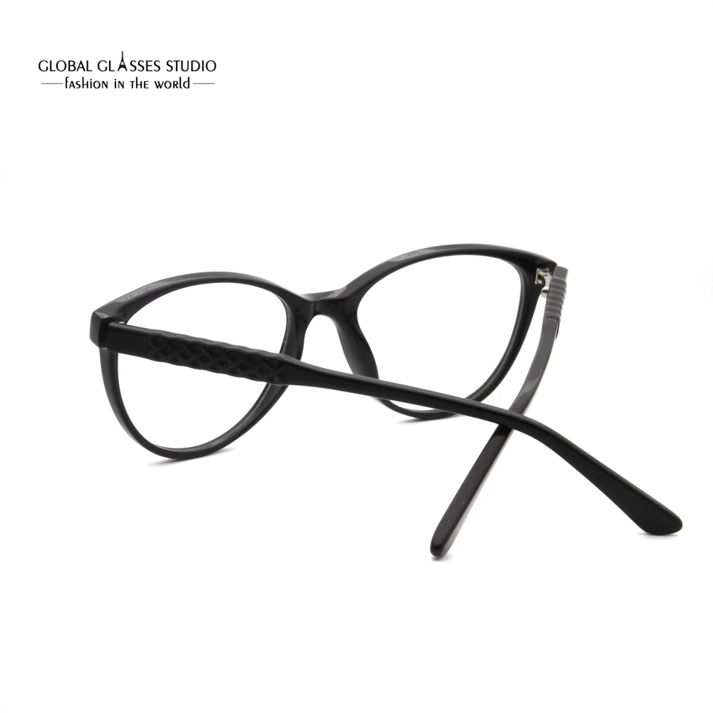 

New Unisex Cat Eyes Acetate Eyeglasses CX-17011-C1