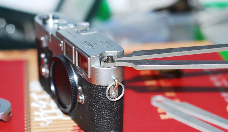 

FITTEST Aluminum Lens Repair Tool Wrench Clamp Tool Kit 9 Pieces Spanners for CLA Leica M2 M3 M4 M5 M6 M7 MP Cameras Open