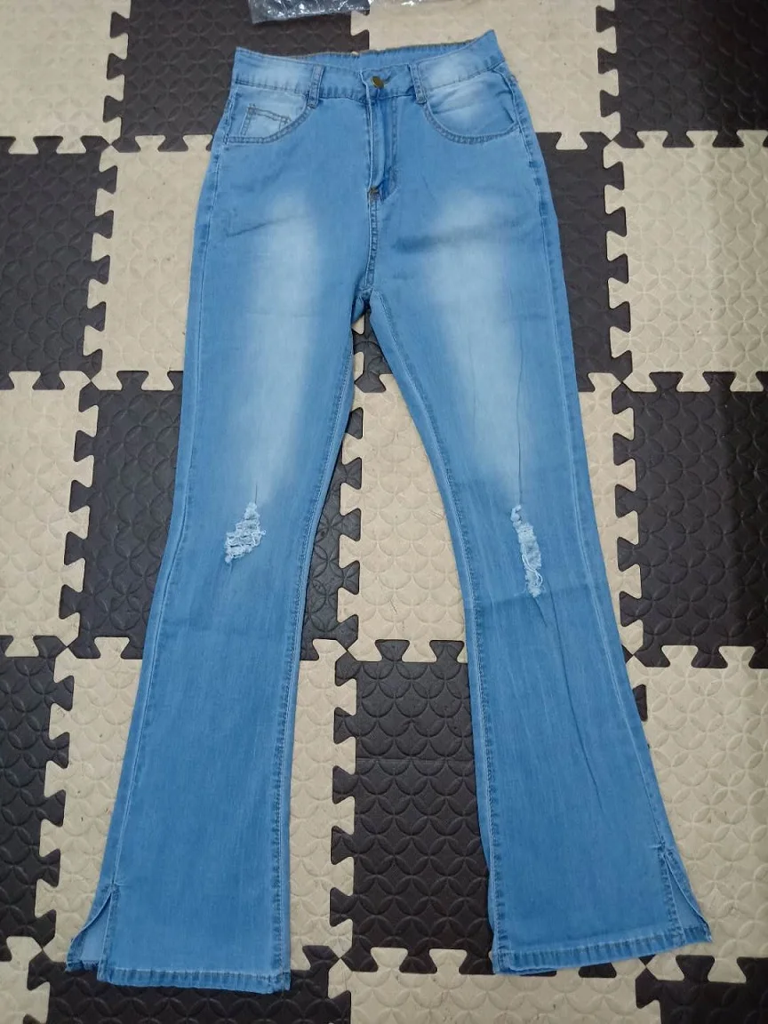 Женские Облегающие расклешенные брюки с эффектом пуш-ап |