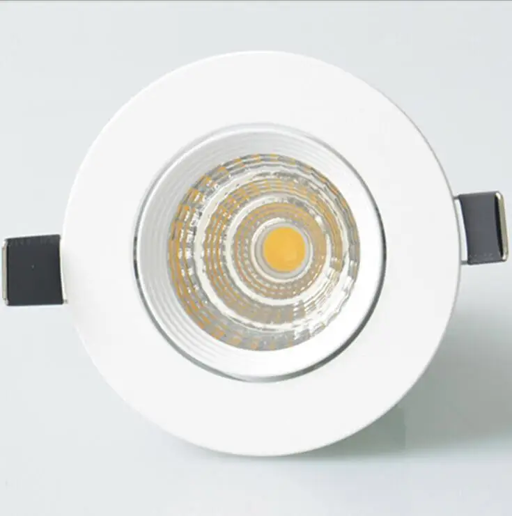 

3W 5W 7W 9W 12W Led Downlight outdoor COB Dimmable 220V 110V Led Ceiling Lamp Bulb Recessed downlights cob led spot light
