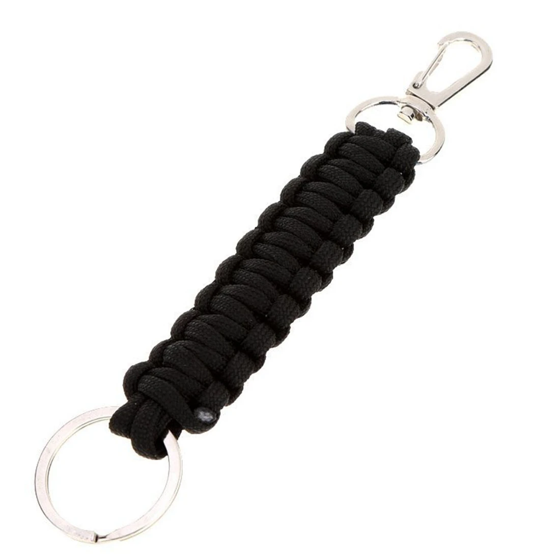 Плетеный парашютный шнур брелок 7 ядер карабин крючок|key chain|key chain hookkey carabiner |