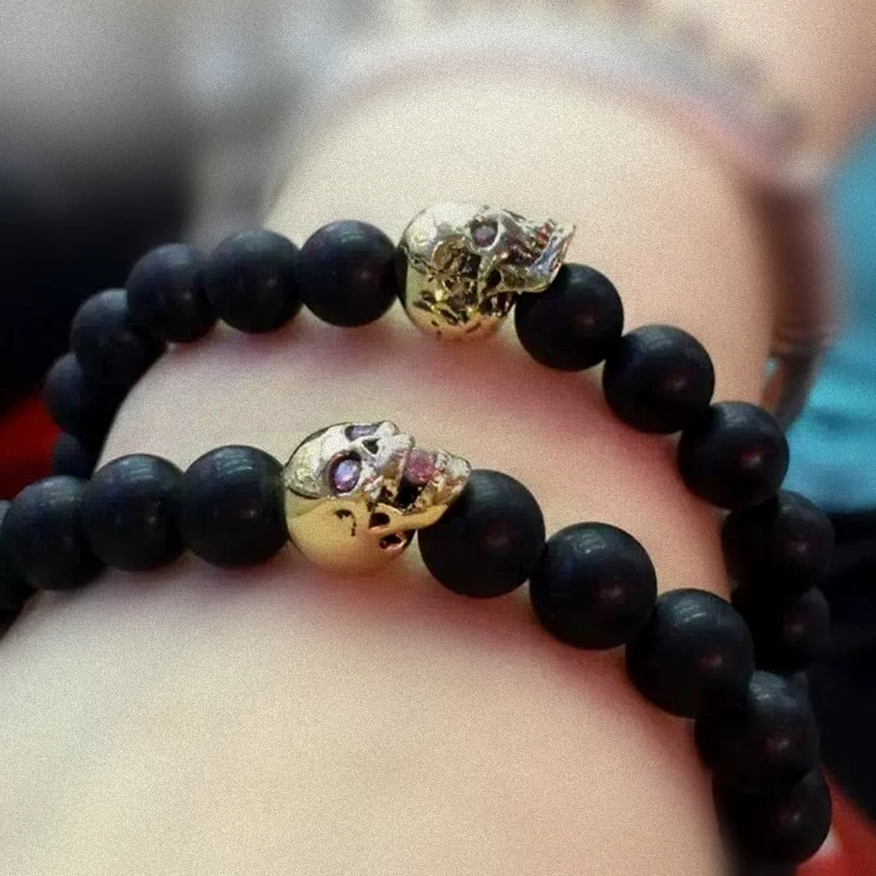 10 шт. металлические бусины золотого/серебряного/черного/розового золота с