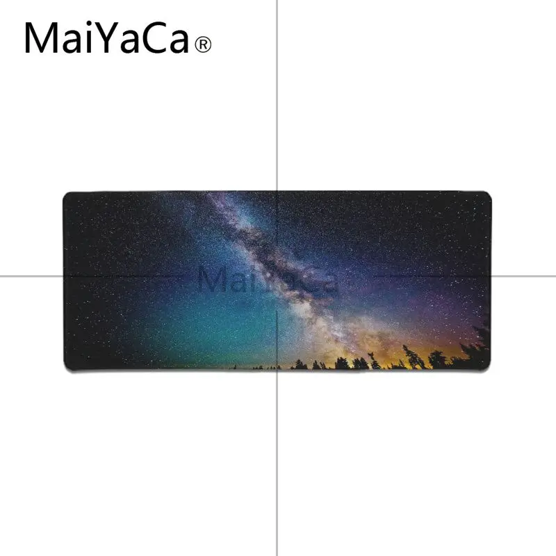 MaiYaCa, звездное небо, высокоскоростной коврик для мыши, расширенный игровой коврик для мыши, большие коврики для мыши, подарок для мальчика, друзей и любимого