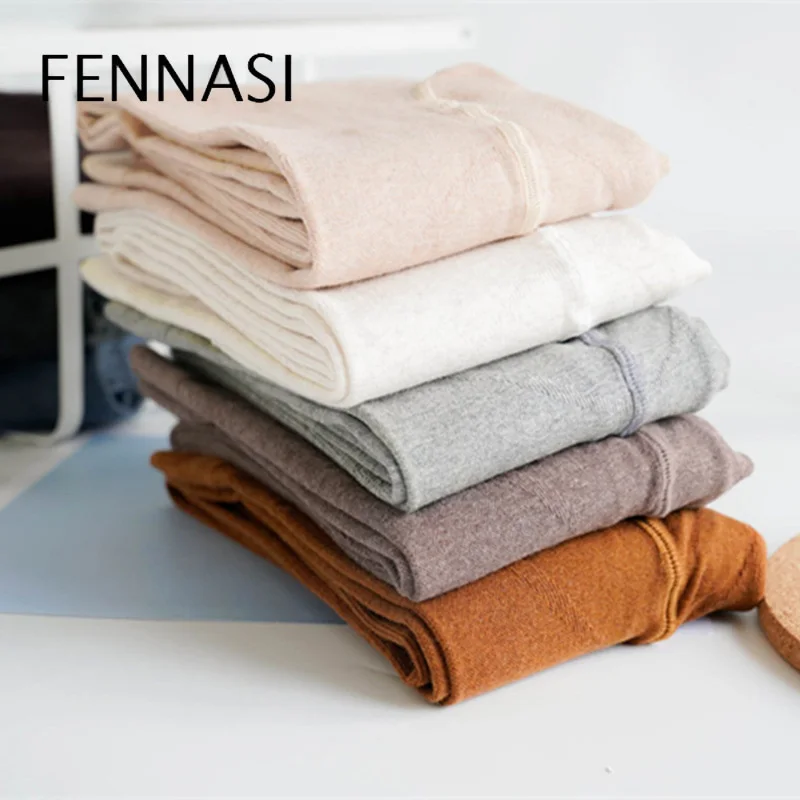 FENNASI женские сексуальные колготки Высокая талия Бесшовные зима Collants женское