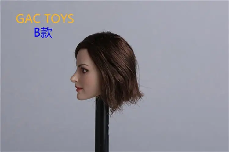 1/6 женская голова Лепка GC012 A B для 12 &quotTBLeague PHI CEN горячие игрушки Фигурки|Игровые