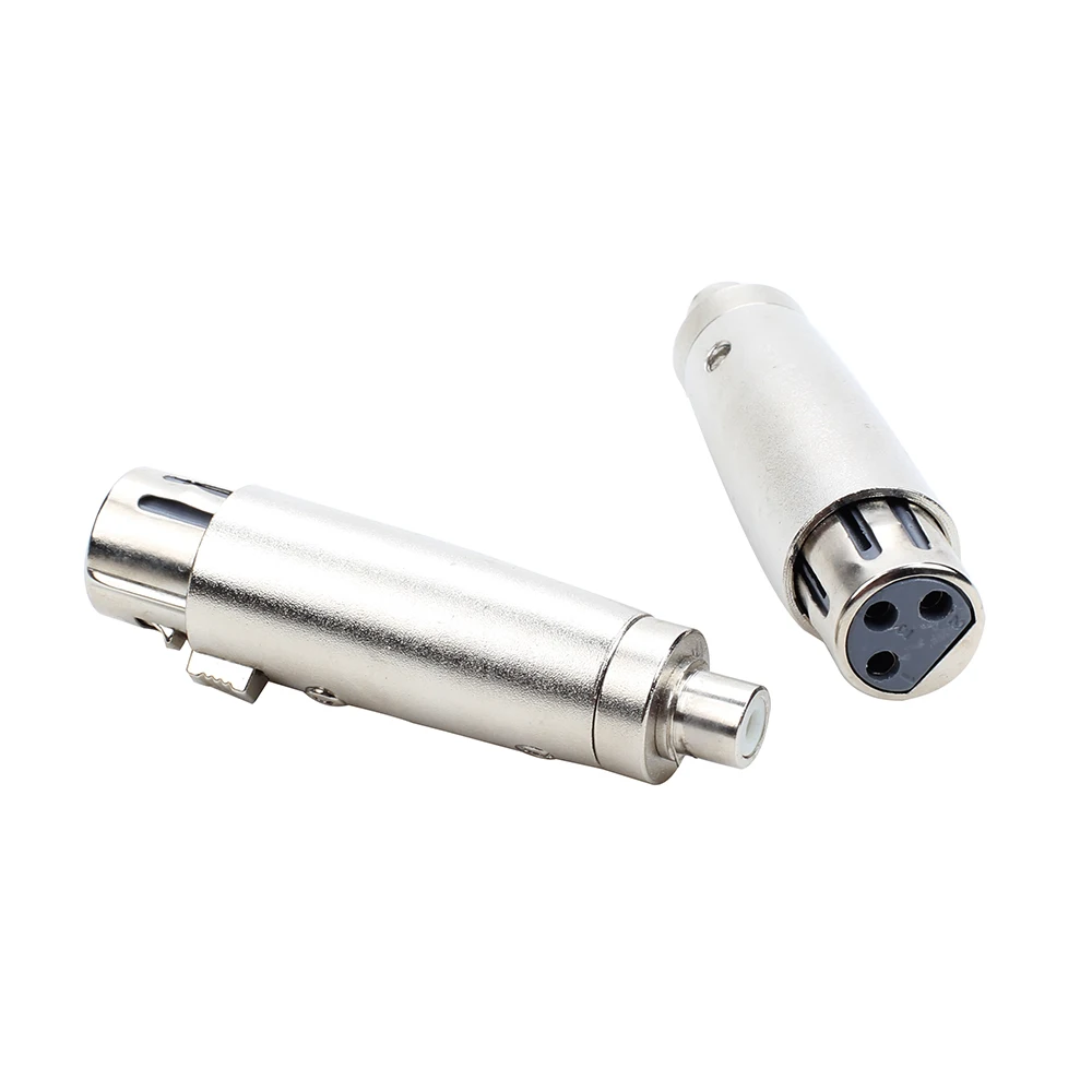 3Pin XLR для женщин RCA Мужской AV штекер аудиокабель RCA Женский к 3pin шнур со штырем микрофонный адаптер аудио конвертер адаптер