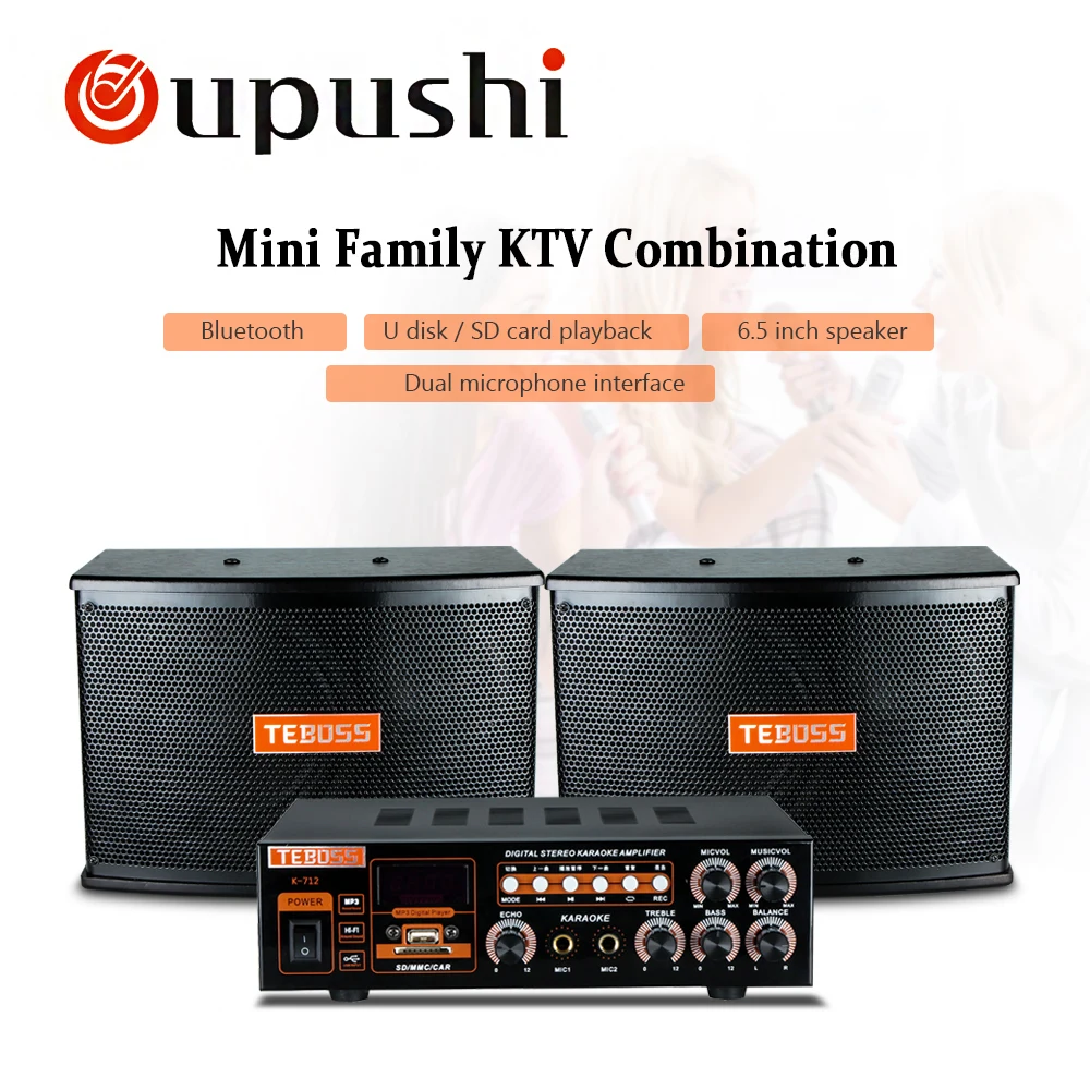 Oupushi K-712B дешевая звуковая система-потолочный динамик с Bluetooth для фоновой музыки