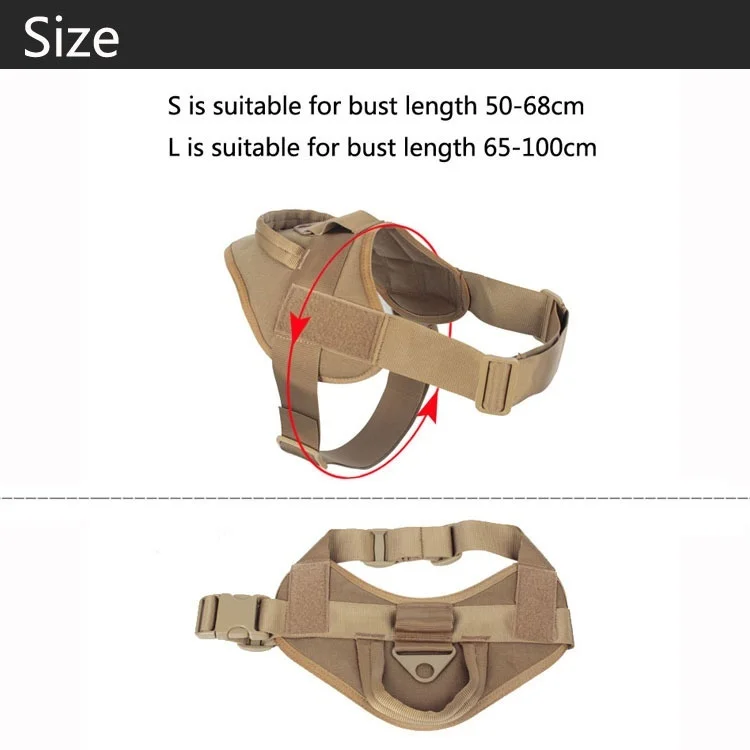 1000D Нейлон Военный Тактический Полиция Собак Жилет Работа Жгут Охота|vest outwear|hunting