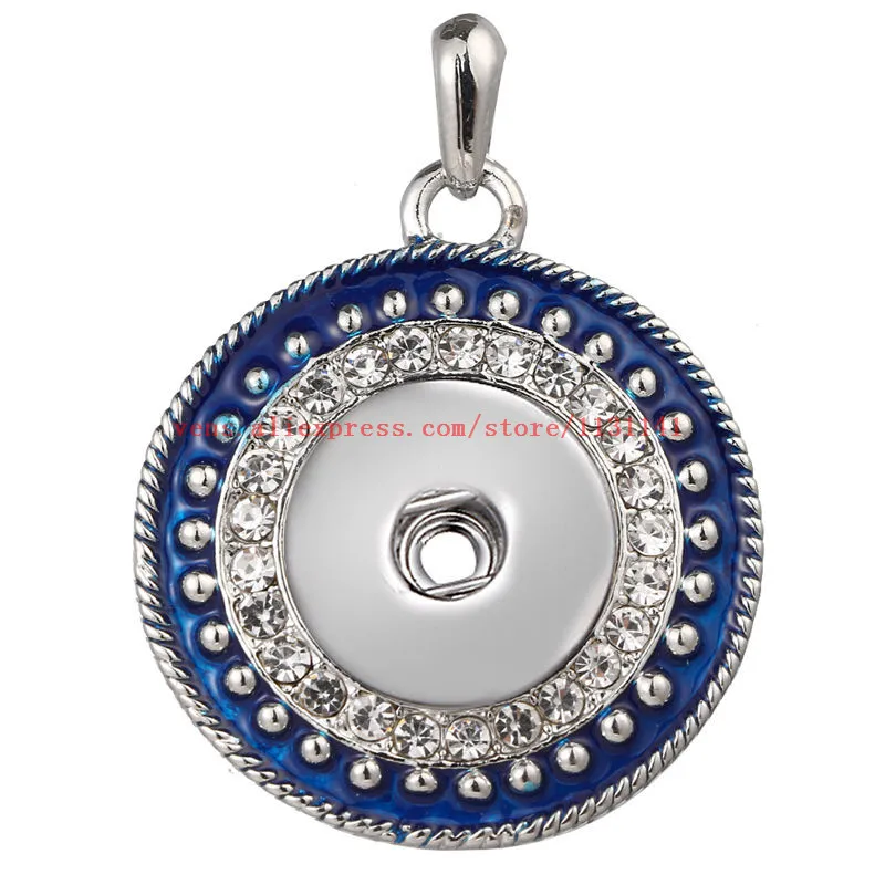 sublimation necklaces pendants round fashion button pendant hot transfer printing blank consumable 15pieces/lot new style | Украшения и