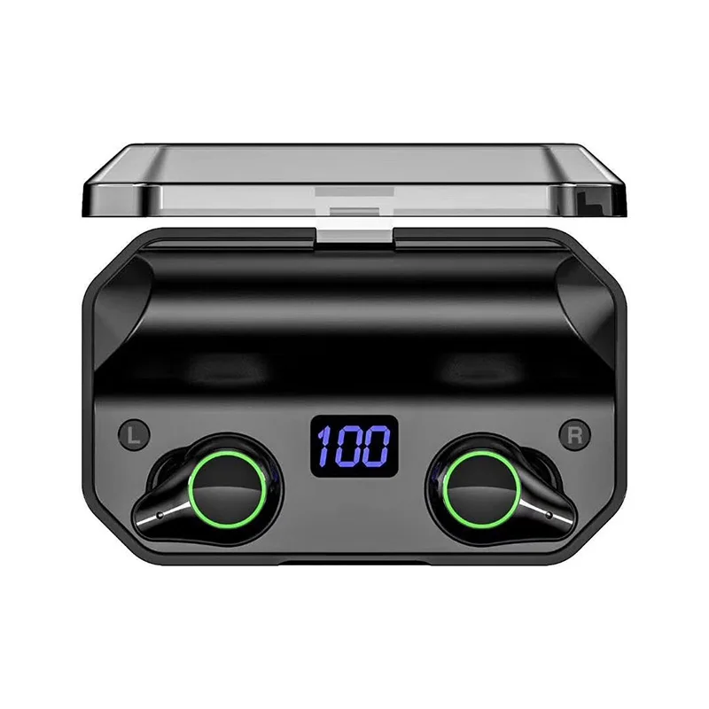 Беспроводные наушники Lesozoh T9 Mini 5 0 Bluetooth IPX7 6D стерео звук с микрофоном и зарядным