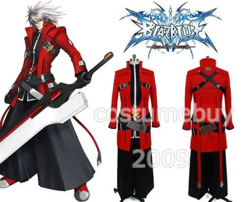 BlazBlue: триггер Calamity Ragna the Bloodedge Карнавальный костюм на заказ|cosplay costume men|costumes queencostume
