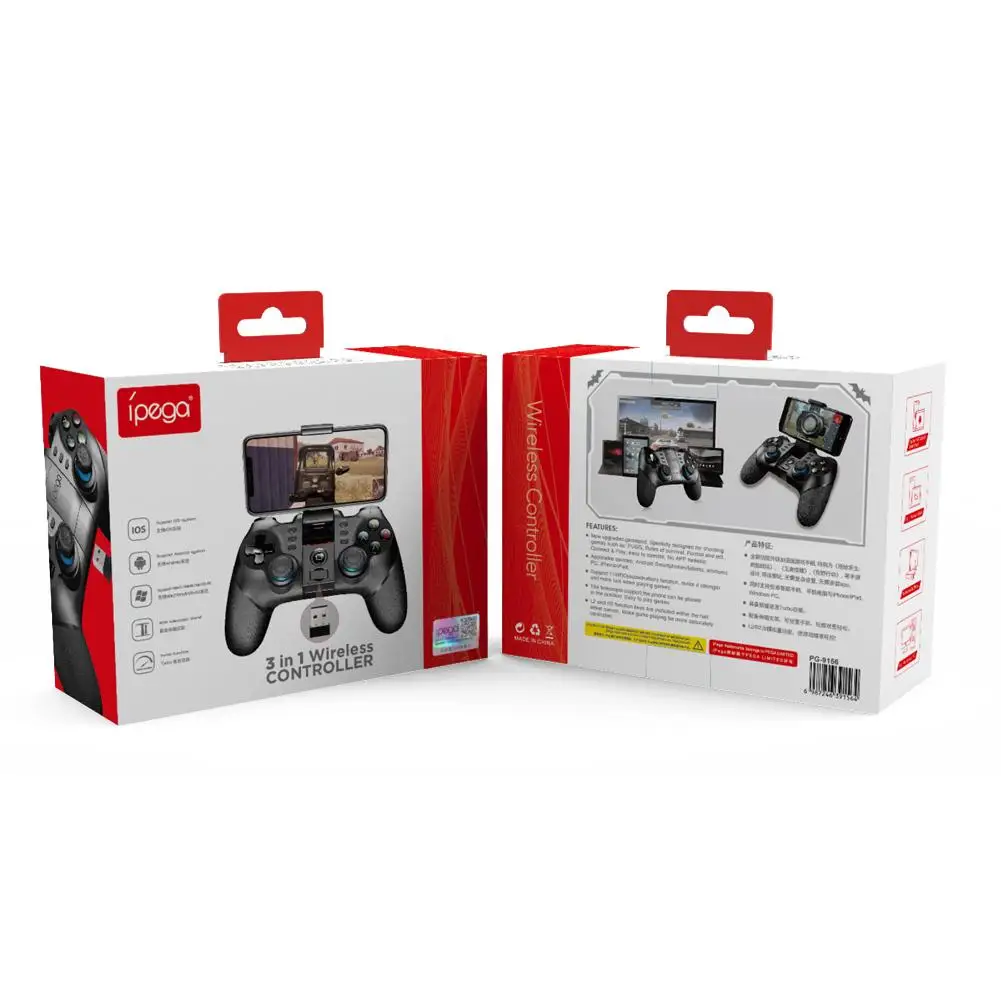 PG 9156 Бэтмен Bluetooth беспроводной контроллер 2 4G приемник Поддержка PS3 игровая