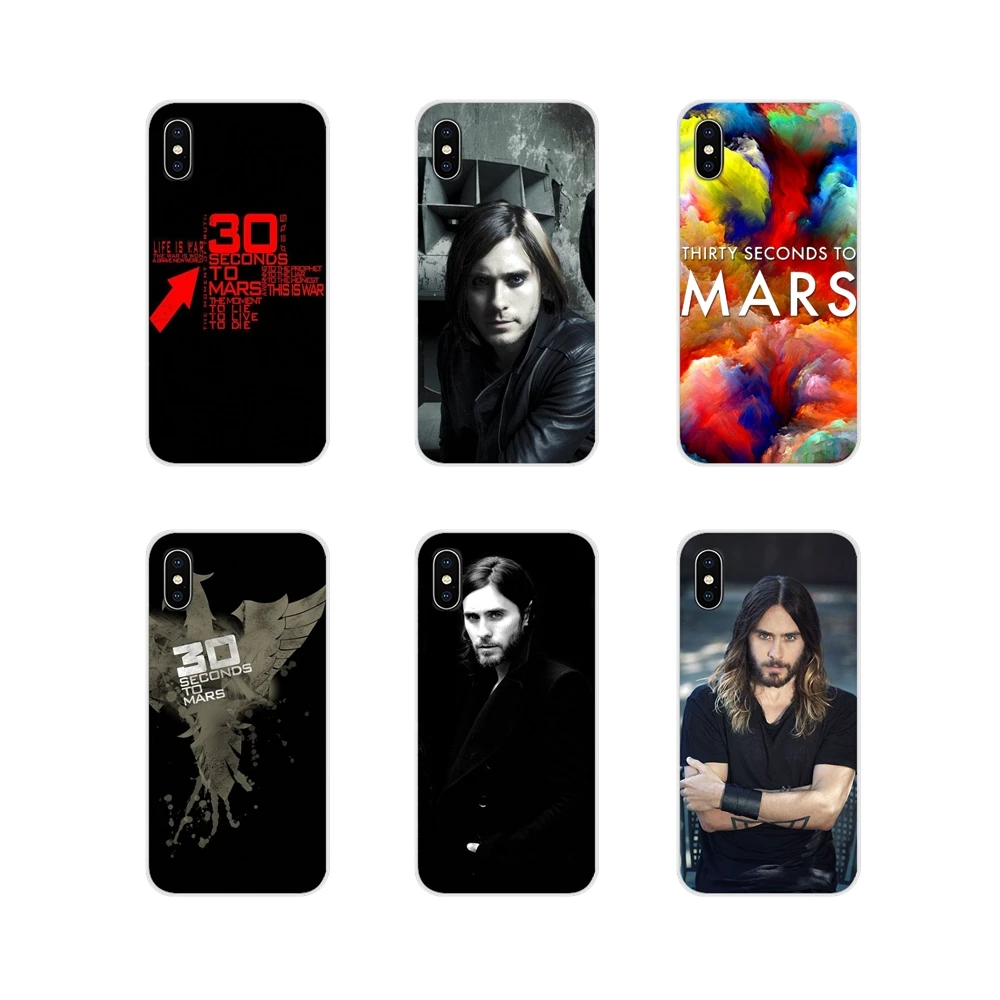 Аксессуары чехлы для телефонов 30 seconds to mars Apple iPhone X XR XS MAX 4 4S 5 5S 5C SE 6 6S 7 8 Plus ipod touch