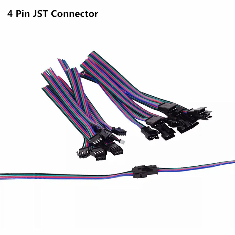 Штепсельная Вилка SM JST 2 3 4 5 контактов 2pin 3pin 4pin pin светодиодная лампа|Соединители| |