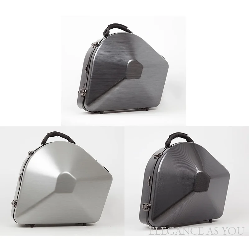 Divided horn case internal diameter 33.5cm Brass instrument bag composite material bags high-end hardware horn bag brass cover