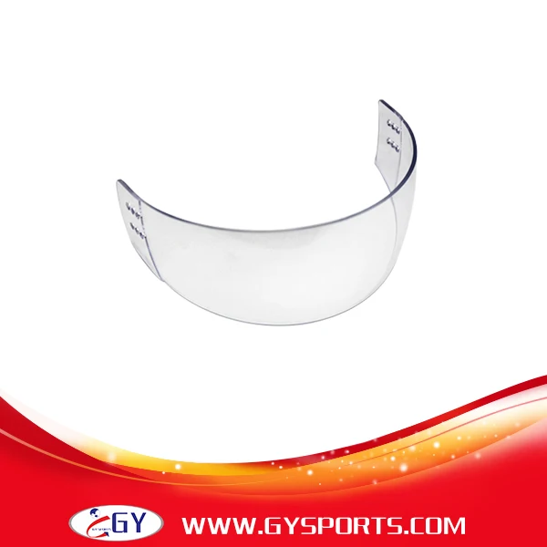 Высокий Поликарбонат снаружи против царапин и внутри анти туман хоккейный